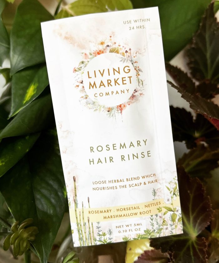 Rosemary Herbal Hair Rinse