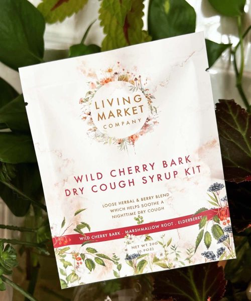 Wild Cherry Bark Dry Cough Syrup Kit